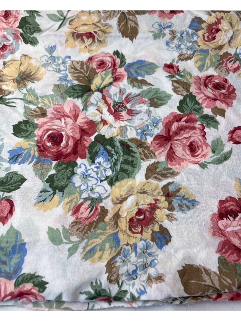 Floral Fabric Cotton 1/2 yard x 56" Delight Sewing Quilting